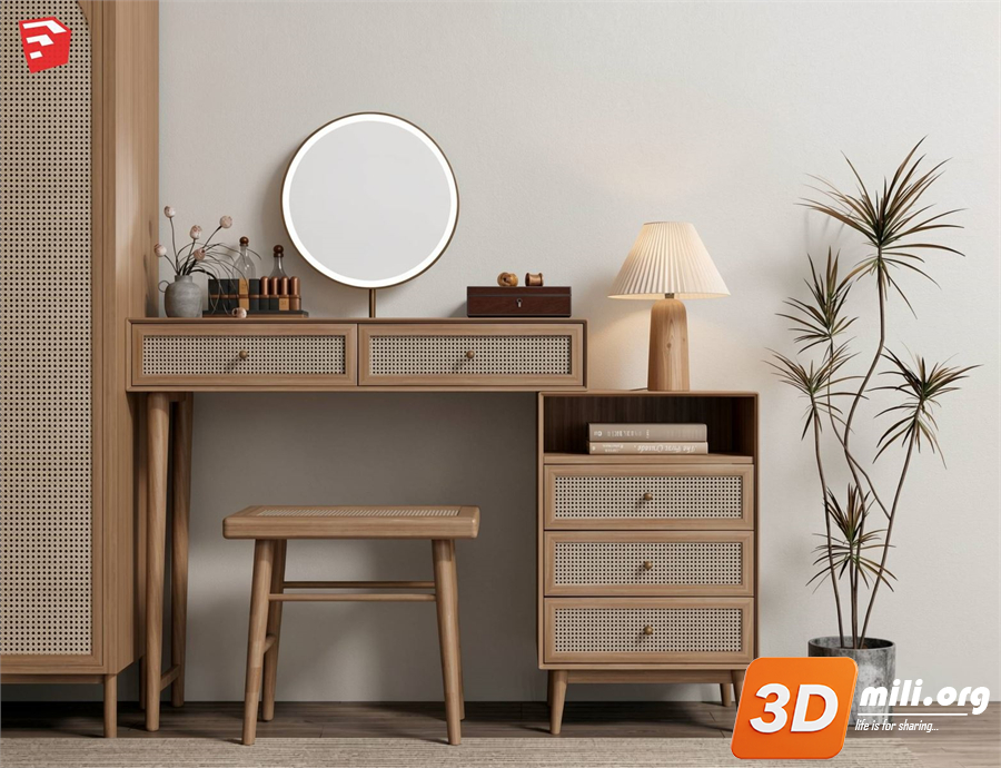 Dressing Table Skp Files 